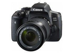 佳能 750D套机（18-55mm，55-250mm）数码相机