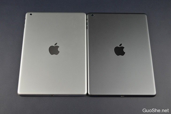 蘋果iPad 5銀色與太空灰高清圖